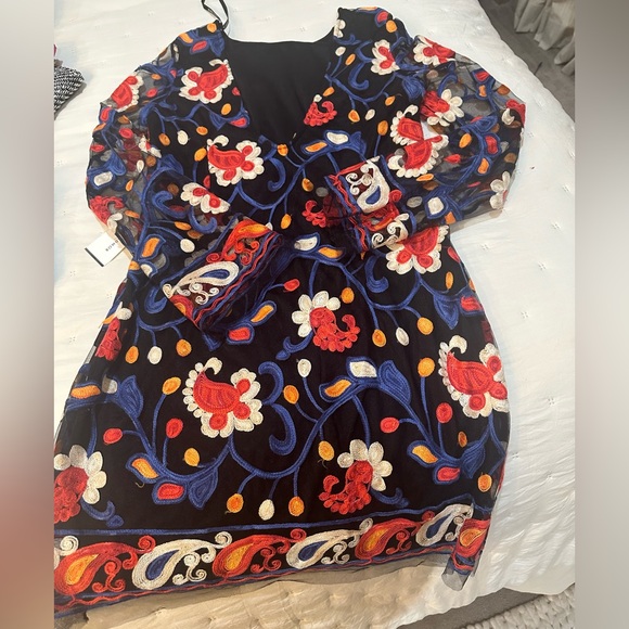 Alexia Admor Cocktail Dress Multicolored Size M NWT - Picture 3 of 8